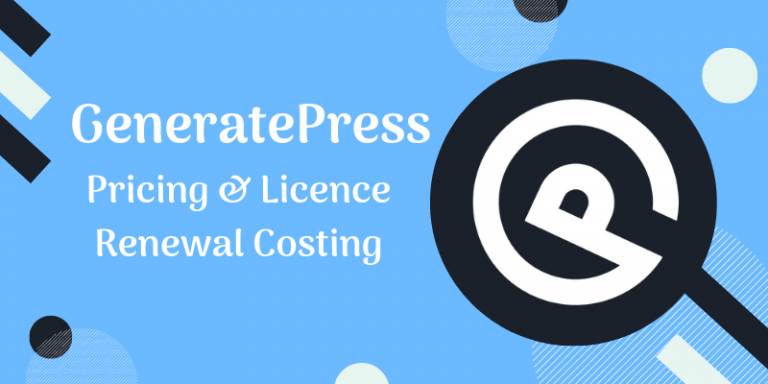 GeneratePress Pricing Review 2024 ⇒ How Much Does GeneratePress Cost?