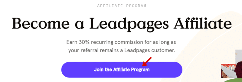 join leadpages affiliate program