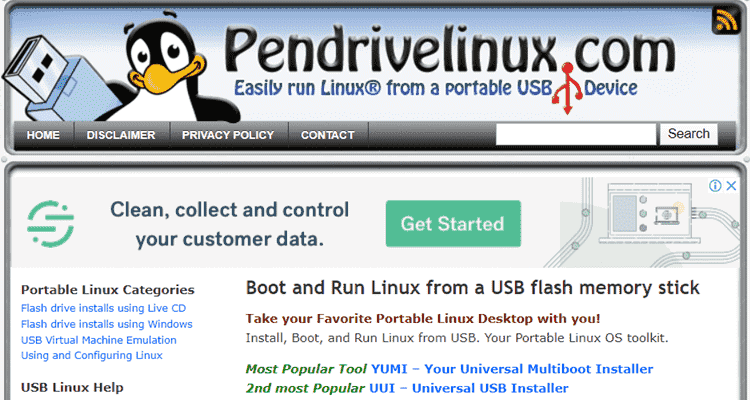 pen drive linux